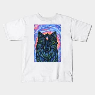 Galactic Wolf Kids T-Shirt